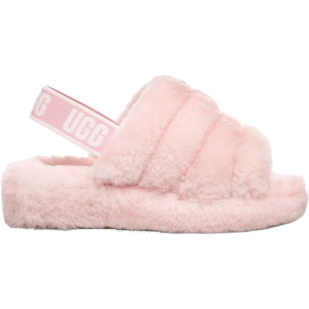 NWOT Ugg Fluff Yeah Pink Slide